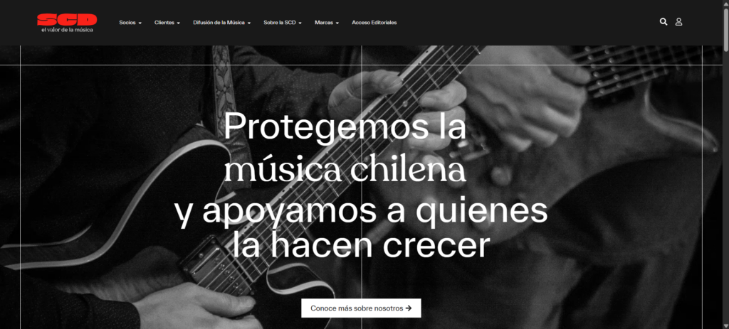 Página web SCD - MMD Websites - Siente Cinco